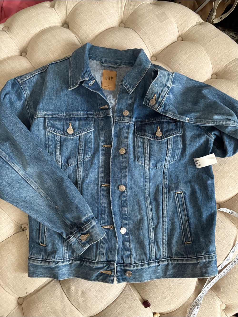 GAP Classic Medium Blue Denim Jacket